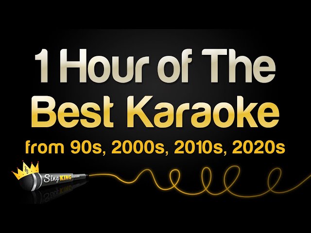 Lagu Karaoke terbaik dengan lirik dari tahun 90an, 00an, 10an dan 20an class=