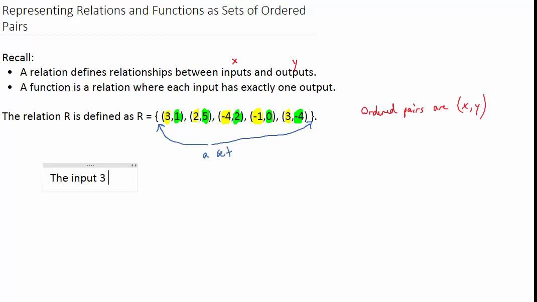 representing-relations-and-functions-as-sets-of-ordered-pairs-youtube