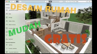 GAMPANG BANGET, APLIKASI DESAIN RUMAH GRATIS DI PC screenshot 5