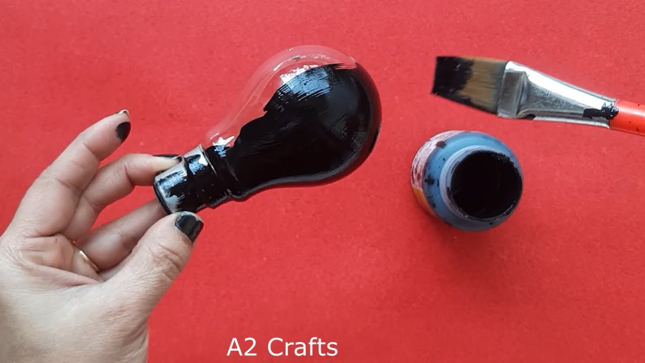 Old Bulb Reuse ideas  | Old Bulb Craft Ideas to Decor Your Home