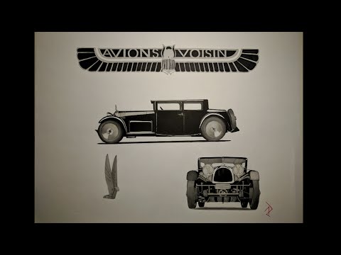 Avions Voisin C20 V12 Mylord Demi Berline - Speed Drawing [2/2]