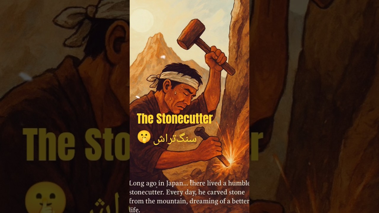 The Stonecutter | A Japanese Tale of Humility and Self-Acceptanceسنگ‌تراش | افسانه ژاپنی