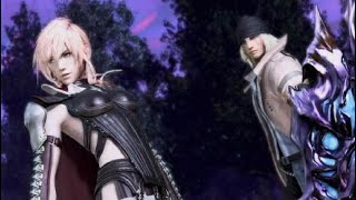 Dissidia NT Lightning vs Cloud and Snow vs kam 1v1's