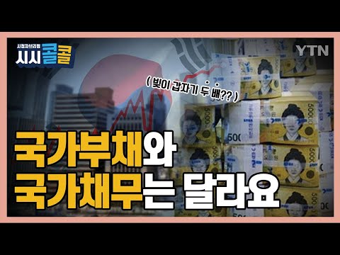 시청자브리핑 시시콜콜 빚이 갑자기 두 배 국가부채와 국가채무는 달라요 YTN 