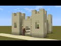How To Build A Minecraft Village Temple 1 1 14 Desert 