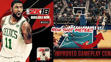 NBA 2K18 IOS/ANDROID Gameplay Trailer REVEALED!! Deeper My Career Story and Improved controls!!