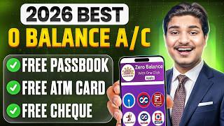 Best Zero Balance Bank Account | Zero Balance Bank Account Opening Online -0 Balance Account Opening