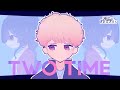 Two time meme  gacha club art  gift for rosyclozy  tmf   visuals inspired by axtchan 