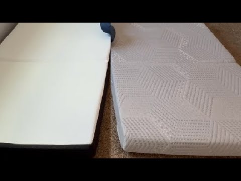 Folding Mattress Comparison Sweetcrispy Vs MLILY 