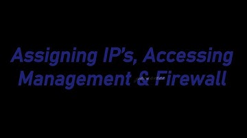 Assigning IP