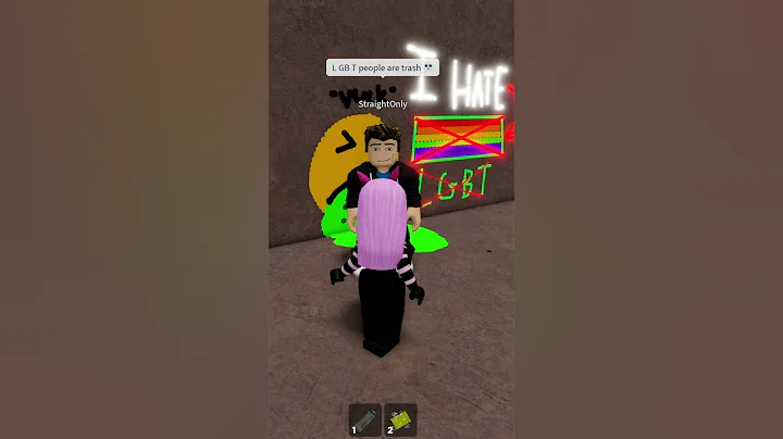 He hates LGBT 🏳️‍🌈😢 #robloxshorts - DayDayNews