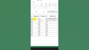 Como sacar el PROMEDIO de CALIFICACIONES en Excel #tutorialexcel #excelfacil #shorts
