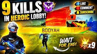 9 KILLS IN HEROIC LOBBY! (INSANE CLUTCH) 🔥