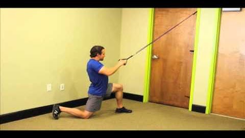 GoFit Superband Split Stance Single Arm Row