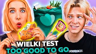 TESTUJEMY I SPRAWDZAMY 🍕 TOO GOOD TO GO! Dominik Rupiński i Agnieszka Grzelak Vlog
