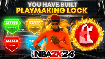 BEST ISO LOCKDOWN BUILD in NBA 2K24! GAMEBREAKING BEST BUILD IN NBA 2K24! BEST BUILD 2K24!