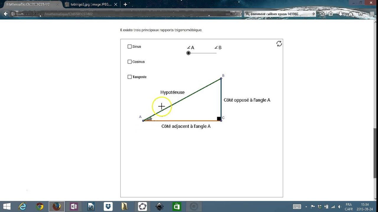 Comment Calculer Un Coté D'un Triangle Rectangle Avec Une Mesure