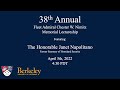 38th Annual Chester W. Nimitz Memorial Lectureship - Janet Napolitano