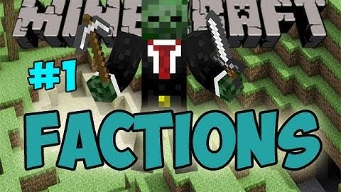 Minecraft: Factions: Ep 2 Building A Base!