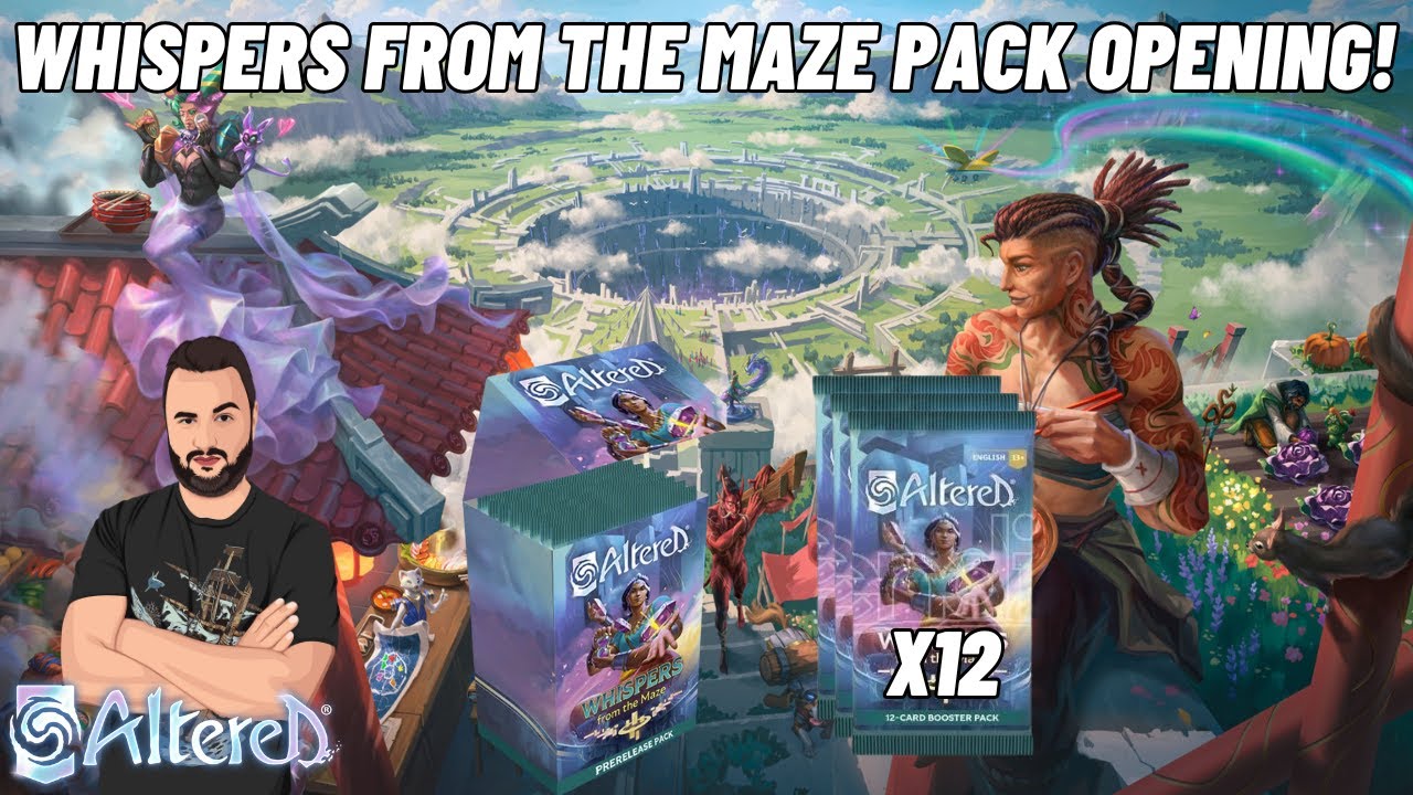 Discover the MIND-BLOWING Whispers From The Maze Altered TCG's Pack Opening!