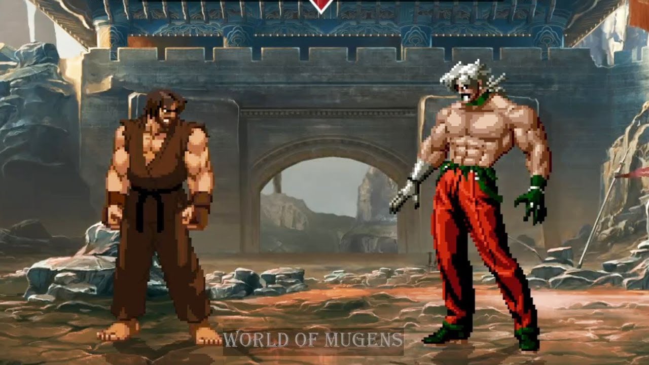 [Street Fighter Mugens] Fury Ken Master VS Omega Rugal - YouTube