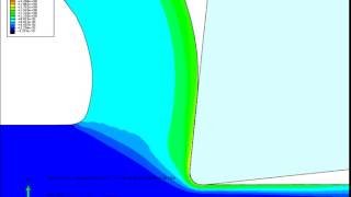 Abaqus explicit Arbitrary Lagrangian Eulerian formulation ALE orthogonal cutting of AISI 1045 PE 2