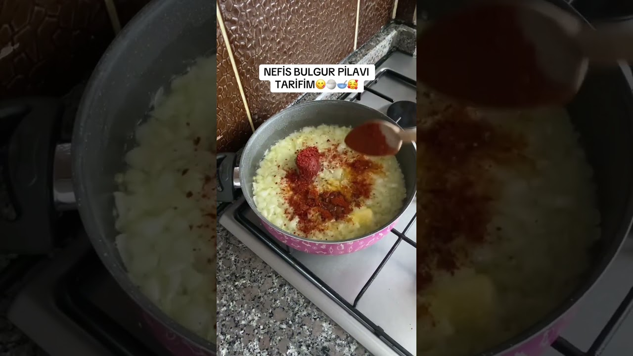 Nefis Bulgur Pilavı #bulgurpilavı #pratiktarifler #yemektarifleri #food #yemek #tarif #pilavtarifi