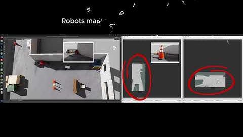 Multi robot map merging and BT synched navigation