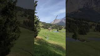 Swiss Mountain Train Ride from Villars to Bretaye