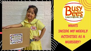 WHAT'S INSIDE MY TODLLER'S NURSERY BOX| Busy Bees Learninghive Inc |  #busybeeslearninghive