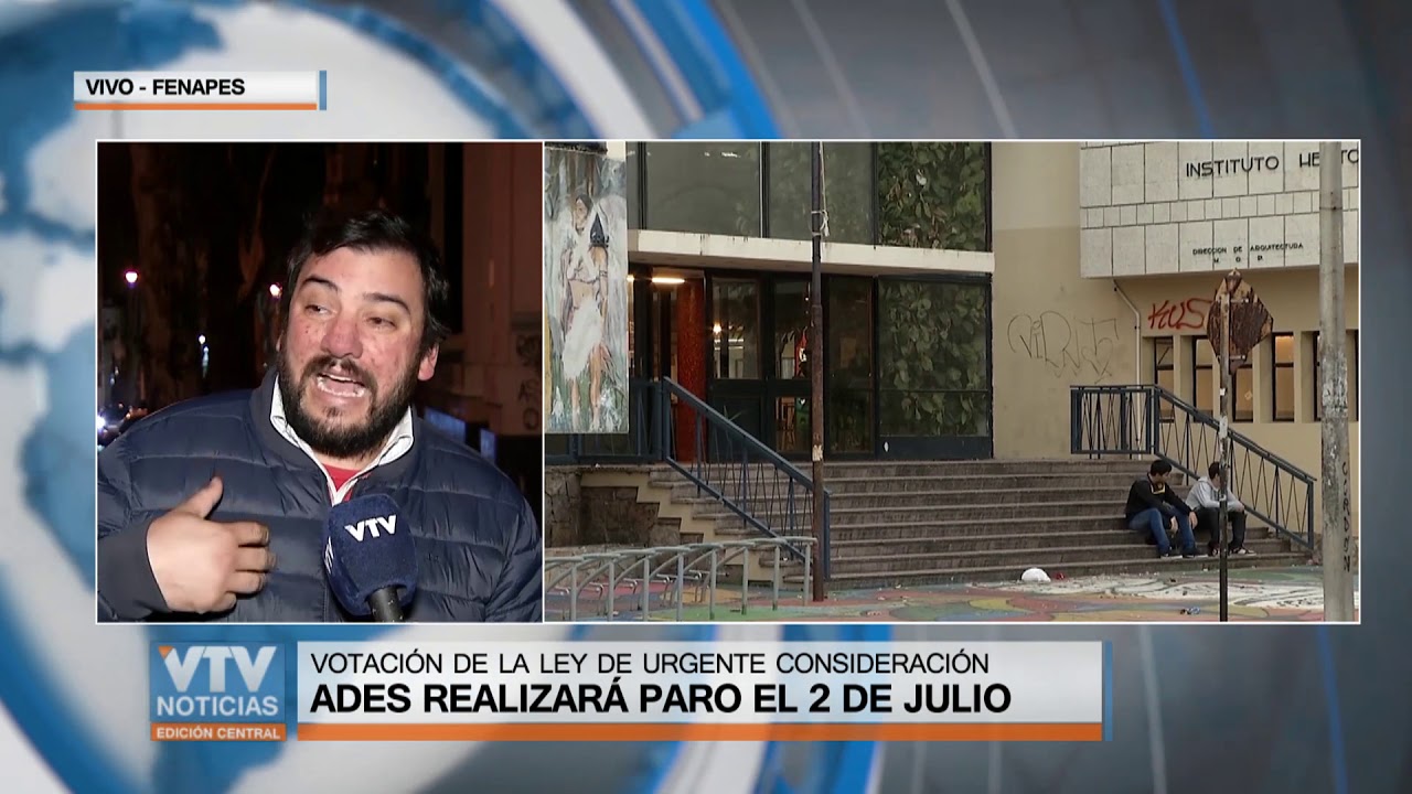 Ades realizará paro en liceos de Montevideo el 2 de julio en rechazo a ...