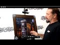 How to airbrush on a metal panel  render 3d w kiwi terry