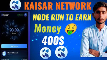 Kaisar Network Airdrop Depin Testnet|| How to earn kaisar point| Kaisar Network kasy use Karen