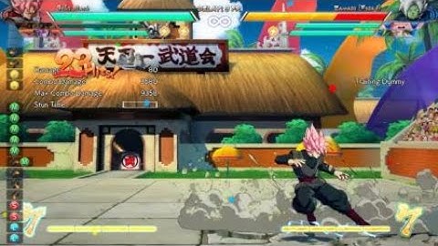 Róse Goku Black + Yamcha support mix-up | Dragon Ball FighterZ