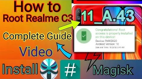 How to Root Realme C3 | Complete Guide | Install Magisk |  #realmec3 #root #Magisk #rootrealmec3