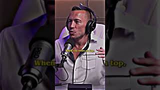 George Saint Pierre explaining about the reality of UFC fighters. #PBDPodcast ❤️