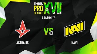 Astralis vs NaVi | Map 2 Overpass | ESL Pro League Season 17