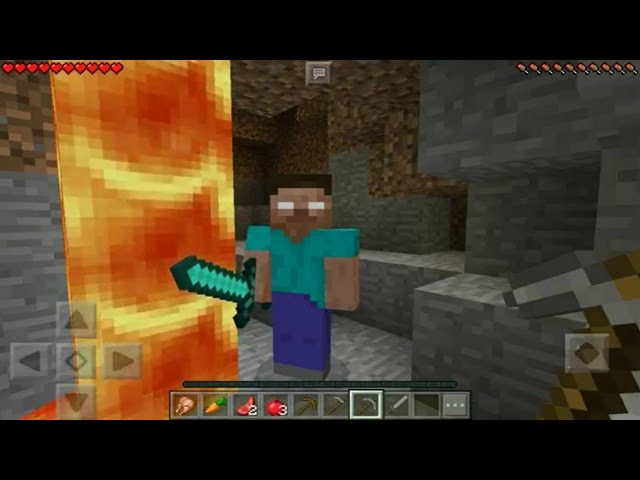 Minecraft Herobrine Cave Found