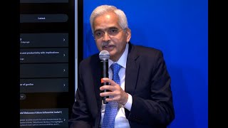 Interaction with Governor Shri Shaktikanta Das at the World Economic Forum Annual Meetings at Davos