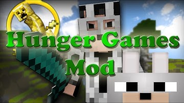 Minecraft Mods - Hunger Games Mod 1.5.2 Review and Tutorial (Battle against NPCs!)