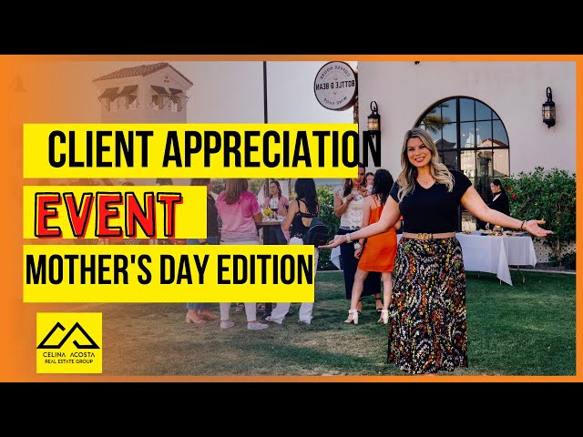Client Apreciation Event (Mother's Day Special)- Celina Acosta Real Estate