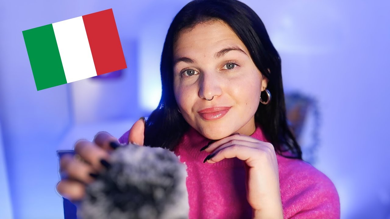 Una francese PARLA ITALIANO in ASMR (Une française parle l'italien en ASMR)