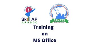 APSSDC-APNRT-MS-Office (Day-15)