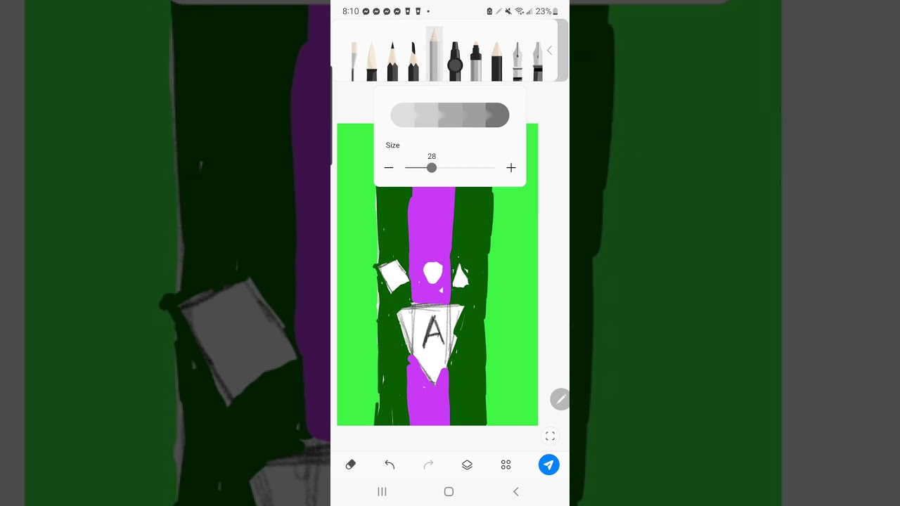 me drawing an Ikea alien flag ( my own design )