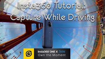 Insta360 One X Tutorial: Capturing 360 while Driving and Edit into a Tiny Planet