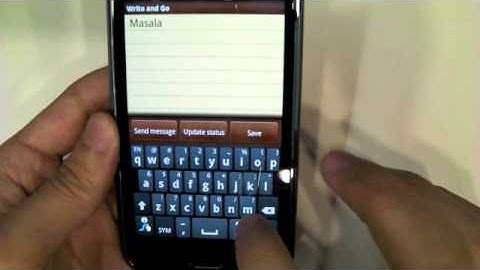 Samsung Galaxy S Swype