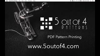 5 out of 4 PDF Patterns Printing Tips