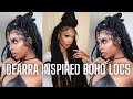 dearra inspired boho locs tutorial