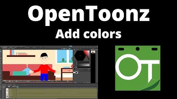 Opentoonz add colors