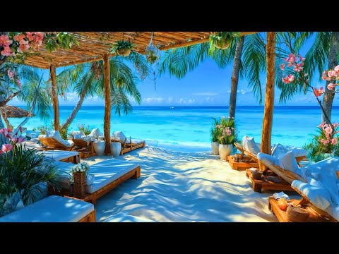 Tropical Bossa Nova Beach Lounge β Relaxing Summer Jazz with Ocean Breeze, Flowers & Palm Trees πΊπ΄πΆ